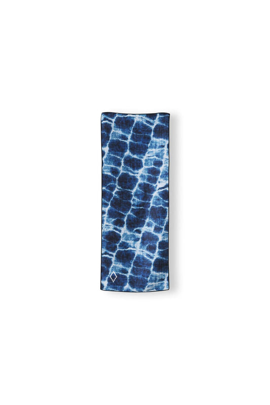 Nomadix Mini Towel - Perfect for Beach, Pool, Travel, Camping, Yoga - Made with Recycled Materials - Super Absorbent - Sand Resistant - Agua Blue - 16x40 - zenfulharmony.com
