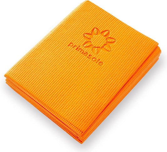 Primasole Folding Yoga Travel Pilates Mat Foldable Easy to Carry to Class Beach Park Tear-resistant Travel Picnics 4mm Thick 9 Colors - zenfulharmony.com