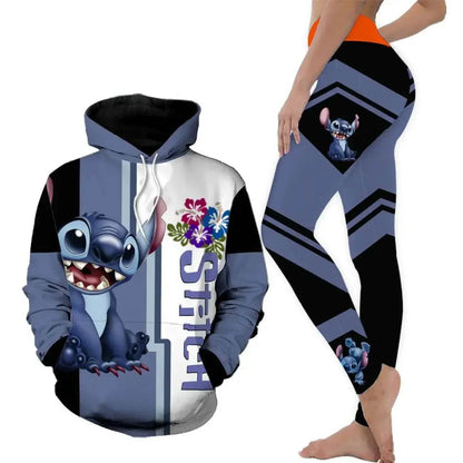 Stitch Yoga Pants Sweatpant Fashion Sport Suit Disney Mickey Yoga Suit - zenfulharmony.com