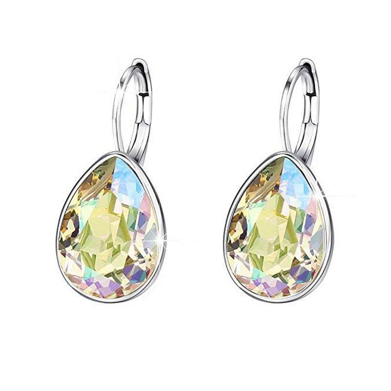 Austrian crystal drop earrings - zenfulharmony.com
