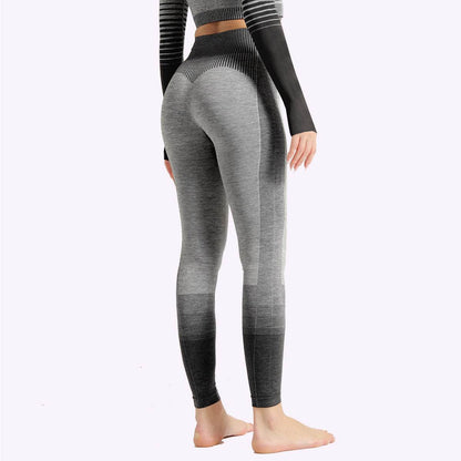 Gym High Waist Leggings Women Knitted Workout Running Yoga Pants - zenfulharmony.com