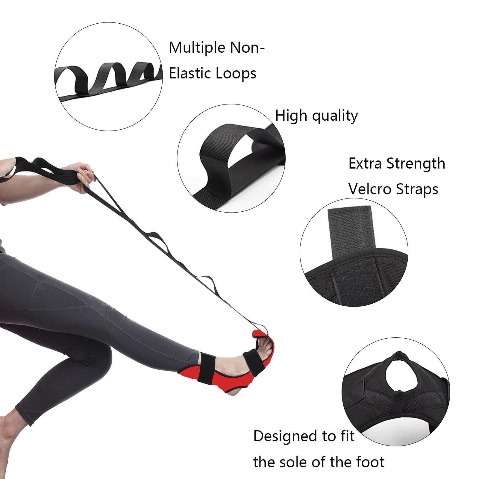 Men's And Women's Yoga Stretching Straps - zenfulharmony.com