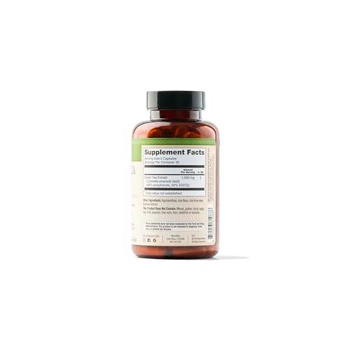 NatureWise Green Tea Extract Capsules 1000 mg - 50% EGCG & 98% Polyphenols - Extra Strength Antioxidants - Vegan, Gluten Free, Non-GMO - 60 Capsules[1-Month Supply] - zenfulharmony.com