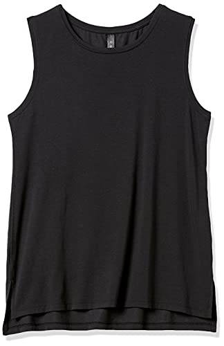 Amazon Essentials Women's Soft Cotton Relaxed-Fit Yoga Tank (Available in Plus Size) (Previously Core 10), Black, X-Large - zenfulharmony.com