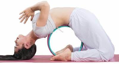 DreamHigh Non Slip Durable TPE - Eco-Friendly Yoga Wheel with 2pcs Yoga Foam Blocks - zenfulharmony.com