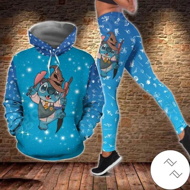 Stitch Yoga Pants Sweatpant Fashion Sport Suit Disney Mickey Yoga Suit - zenfulharmony.com