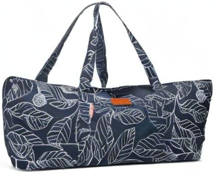 Large Yoga Mat Bag for Women Men, Travel Yoga Gym Bag for Pilates Office Beach Workout, Yoga Mat Tote Carrier with Mat Strap for 1/4" 1/2" Thick Exercise Yoga Mat - zenfulharmony.com