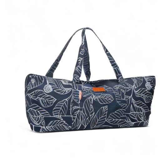 ELENTURE Large Yoga Mat Bag for Women Men, Travel Yoga Gym Bag for Pilates Office Beach Workout, Yoga Mat Tote Carrier with Mat Strap for 1/4" 1/2" Thick Exercise Yoga Mat - zenfulharmony.com