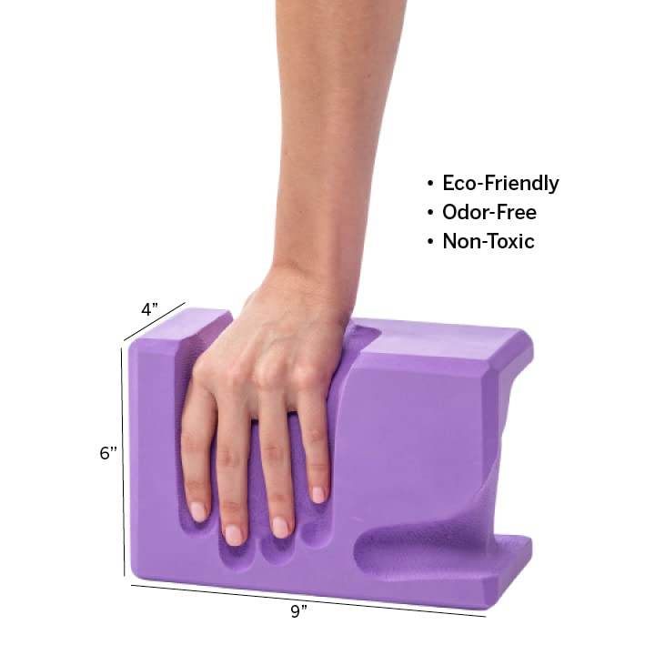 WRIST Buddy® Yoga Blocks 2 Pack | Reduces and Prevents Wrist Pain, Enhances Comfort Stability and Grip Strength on the Blocks | Hand-Shaped Blocks | EVA Foam Accessories Set | Best Gifts for Yoga - zenfulharmony.com