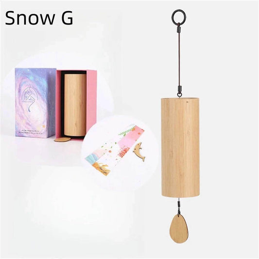 Bamboo Wind Chimes Set Wind Windchimes 8 Tone Rods Windchimes - zenfulharmony.com
