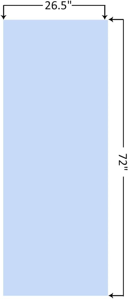 Eunzel Hot Yoga Towel Non Slip Yoga Mat Towel Non-Slip Sweat Absorbent Microfiber Towel for Hot Yoga, Pilates and Workout 72" x 26.5", Blue - zenfulharmony.com