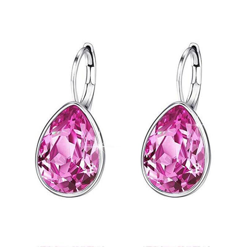 Austrian crystal drop earrings - zenfulharmony.com