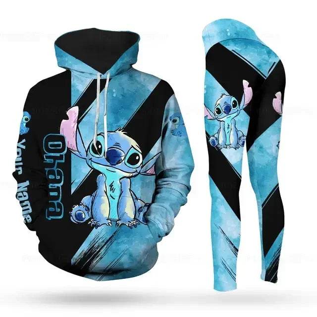 Stitch Yoga Pants Sweatpant Fashion Sport Suit Disney Mickey Yoga Suit - zenfulharmony.com