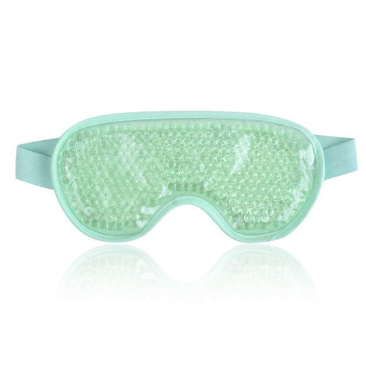 NEWGO Cooling Eye Mask Cold Gel Eye Mask for Eye Puffiness, Tired Eyes, Migraines, Stress, Itchy Eyes, Eye Lid Surgery, Eye Relief Mask for Sleeping, Skin Care, Eye Spa - Green - zenfulharmony.com