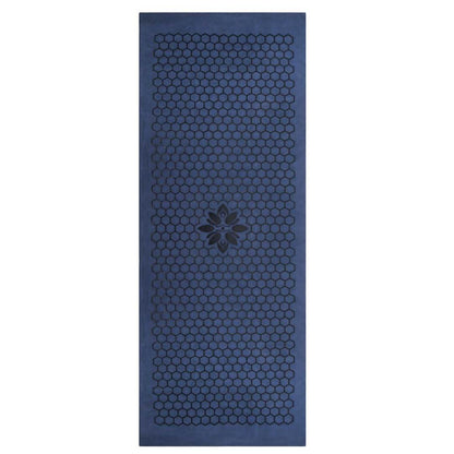 Clever Yoga - Yoga Towel Mat, Sweat Absorbent Suede Hot Yoga Mat Towel, Hot Yoga Towel with Honeycomb Design for Hot Yoga, Non-Slip Yoga Mat for Hot Pilates, Hot Yoga Towels for Women - Blue - zenfulharmony.com