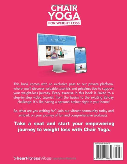 Chair Yoga for Weight Loss: 10 Minutes a Day to Transform: Low-Impact Exercises for Seniors and Beginners (Quick and Easy Home Workouts by Sheer Fitness Vibes) - zenfulharmony.com