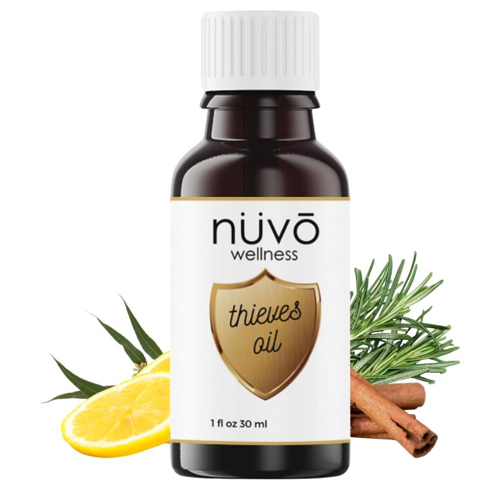 Thieves Oil Essential Oil Blend 30ml - Use for Aromatherapy Diffusers - Pure Essential Oils of Lemon Eucalyptus Cinnamon Rosemary Clove Bud - zenfulharmony.com