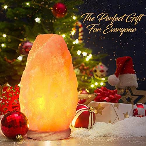 Himalayan Glow Salt Lamp with Dimmer Switch 5-7 lbs - zenfulharmony.com