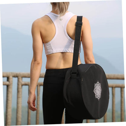 Gogogmee Large Capacity Yoga Block Storage Carrier Bag Sling for Yoga Mats and Accessories Versatile Organizer for Back Roller and Sports Gear - zenfulharmony.com