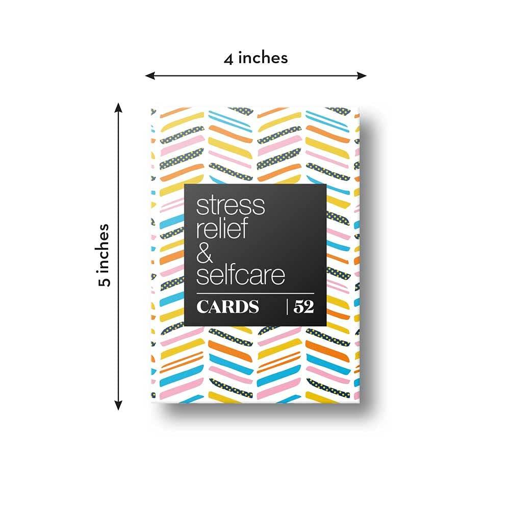 Allura & Arcia 52 Stress Less & Self Care Cards - Mindfulness & Meditation Exercises - Anxiety Relief & Relaxation - zenfulharmony.com