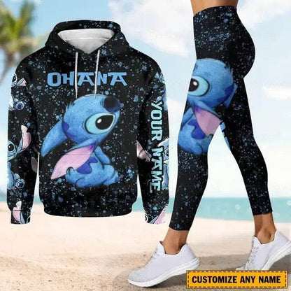 Stitch Yoga Pants Sweatpant Fashion Sport Suit Disney Mickey Yoga Suit - zenfulharmony.com