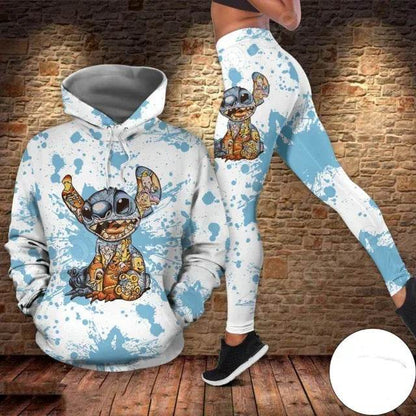 Stitch Yoga Pants Sweatpant Fashion Sport Suit Disney Mickey Yoga Suit - zenfulharmony.com