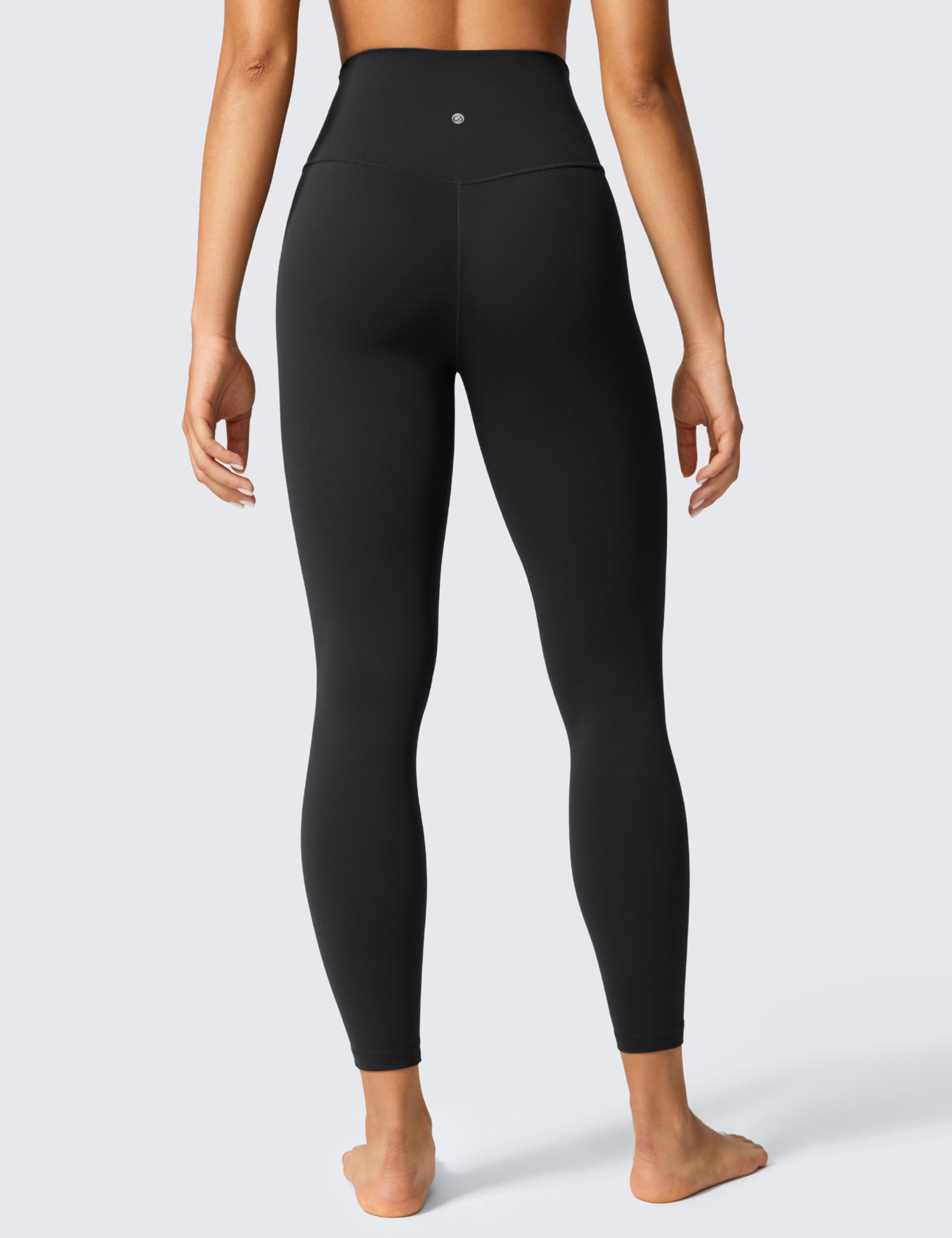 CRZ YOGA Womens Butterlift High Waisted Workout Leggings 25" - Pilates Gym Athletic Yoga Pants Buttery Soft Black Large - zenfulharmony.com
