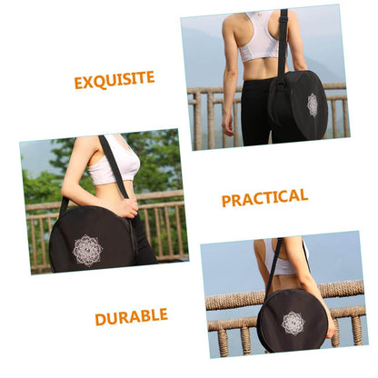 Gogogmee Large Capacity Yoga Block Storage Carrier Bag Sling for Yoga Mats and Accessories Versatile Organizer for Back Roller and Sports Gear - zenfulharmony.com