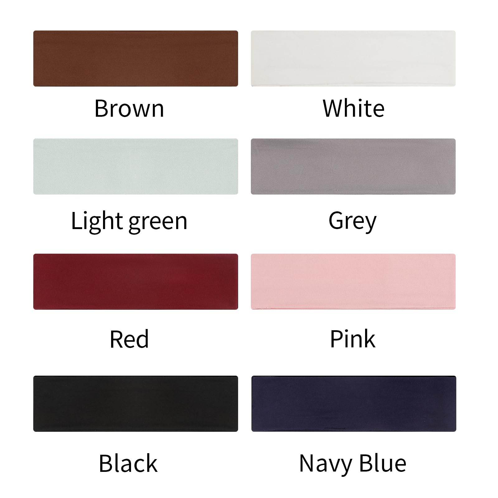 Fishinsea 8 Pack Sport Headbands for Women, Elastic Soft Fabric Non-Slip Hair Bands Hair Warp for Daily Workout Yoga Running Sports - zenfulharmony.com