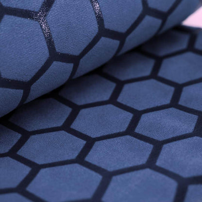 Clever Yoga - Yoga Towel Mat, Sweat Absorbent Suede Hot Yoga Mat Towel, Hot Yoga Towel with Honeycomb Design for Hot Yoga, Non-Slip Yoga Mat for Hot Pilates, Hot Yoga Towels for Women - Blue - zenfulharmony.com
