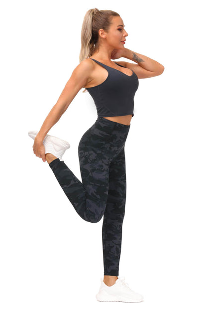 THE GYM PEOPLE Tummy Control Workout Leggings with Pockets High Waist Athletic Yoga Pants for Women Running, Fitness - zenfulharmony.com