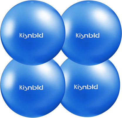 Small Exercise Ball, 9 Inch Mini Pilates Ball, Anti Burst and Slip Resistant Mini Yoga Ball for Stability, Fitness, Physical Therapy, Stretching & Core Strength Workout at Home Gym & Office - zenfulharmony.com