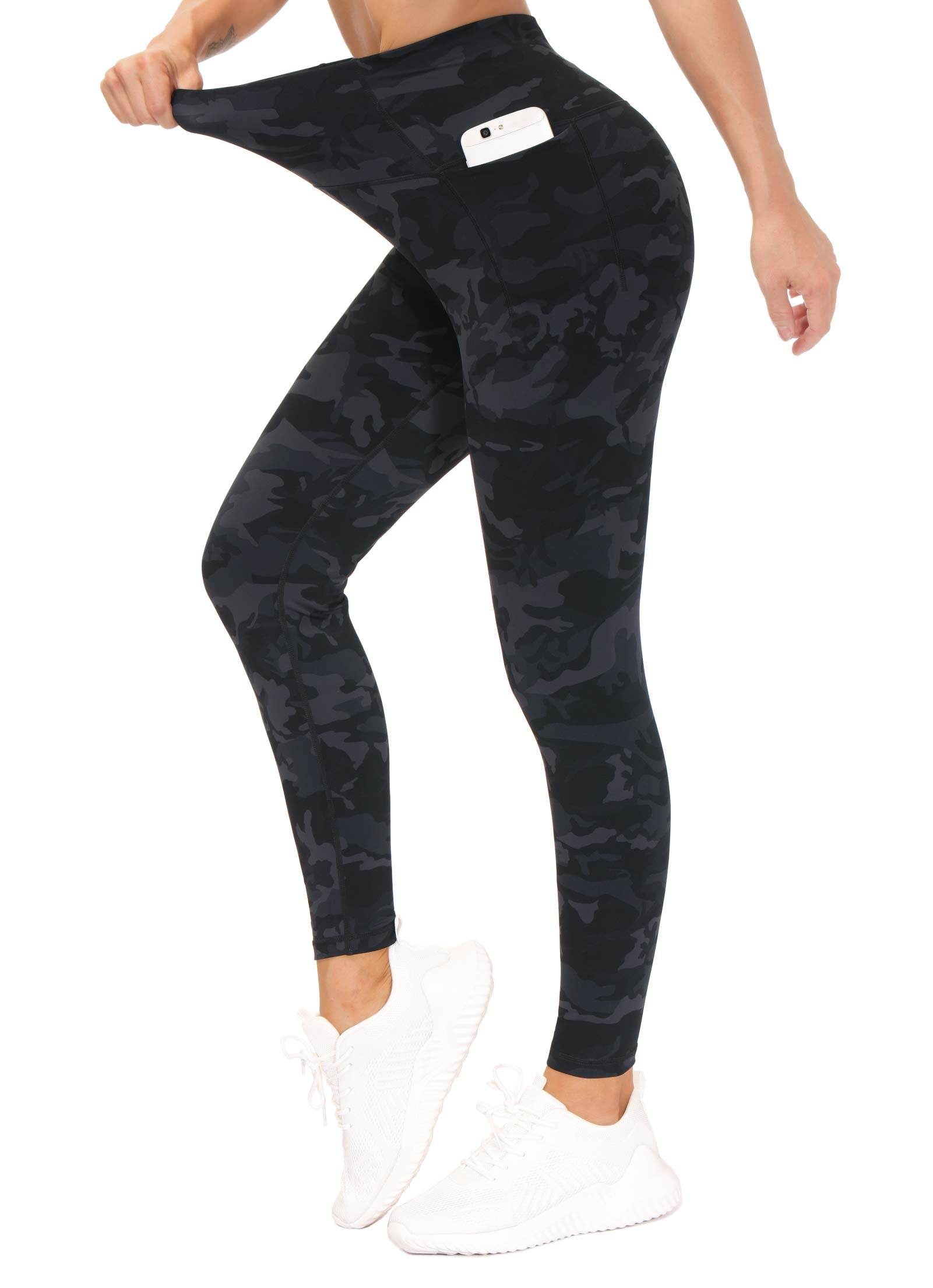 THE GYM PEOPLE Tummy Control Workout Leggings with Pockets High Waist Athletic Yoga Pants for Women Running, Fitness - zenfulharmony.com