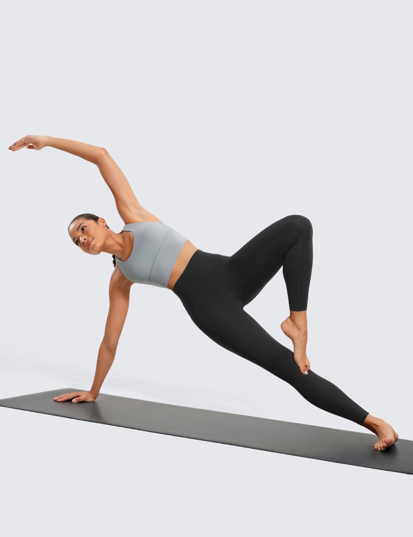 CRZ YOGA Butterluxe High Waisted Lounge Legging 25" - Workout Leggings for Women Buttery Soft Yoga Pants Black Medium - zenfulharmony.com