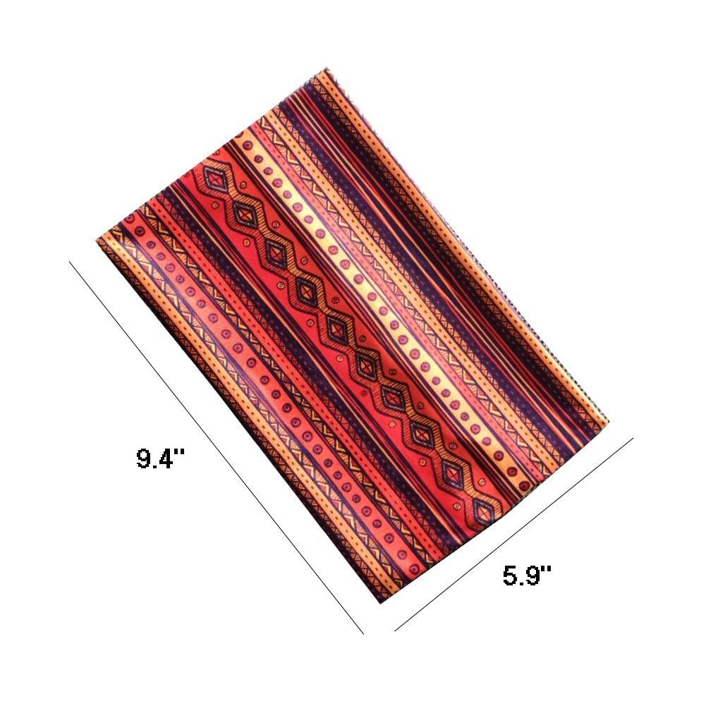K-Elewon 3 Pack Women Wide Elastic Head Wrap Headband Sports yoga Hair Band Headwear(3 Pack(A26)) - zenfulharmony.com