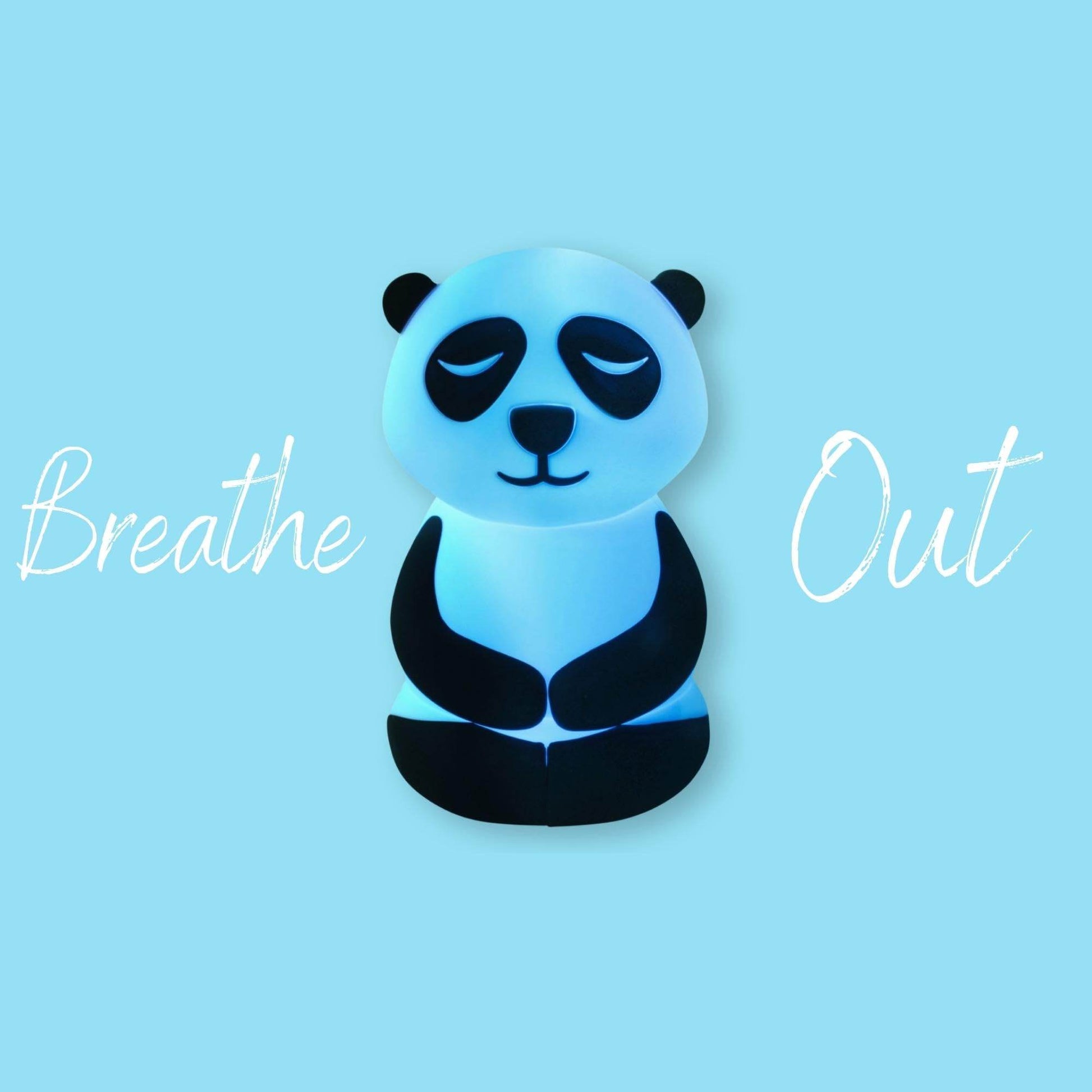 Calm Collective Peaceful Panda Breathing Trainer Light for Calming Stress, Anxiety Relief Items for ADHD, Mindfulness Meditation Tools for Depression, Great Self Care and Mental Health Gifts - zenfulharmony.com