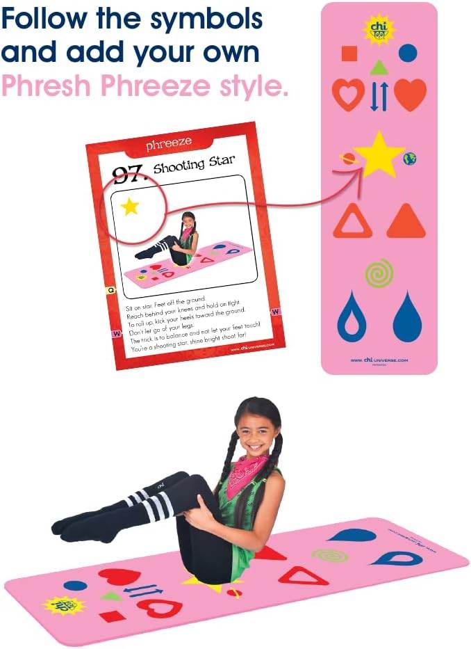 Yoga Mat, Yoga Game, Kids, Tween, Adult sizes, How-To Poster, Free Game App, Follow the Symbols, Aligns the Body, Easy to Learn, All Levels, Chi Mat, Yoga, Fitness, Exercise, Meditation, Wellness - zenfulharmony.com