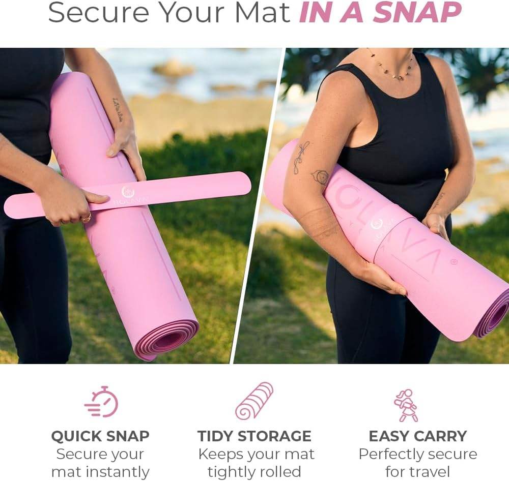 NOLAVA Yoga Mats & Complete Sets - TPE, Non-Slip, Eco-Friendly - Includes Mat, Blocks, Strap, & More (6pc or 7pc Sets) - For Pilates, Yoga & Fitness - zenfulharmony.com