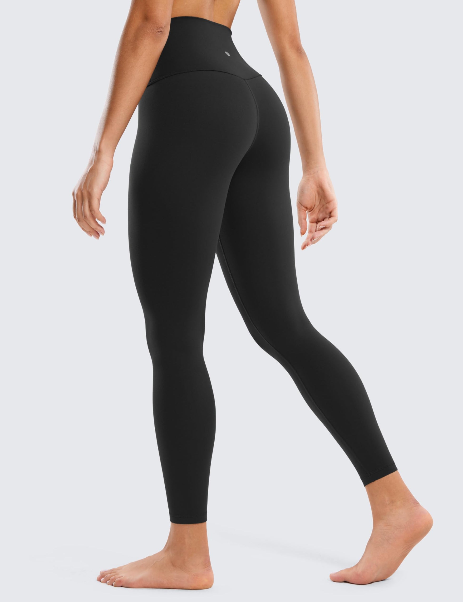 CRZ YOGA Butterluxe High Waisted Lounge Legging 25" - Workout Leggings for Women Buttery Soft Yoga Pants Black Medium - zenfulharmony.com