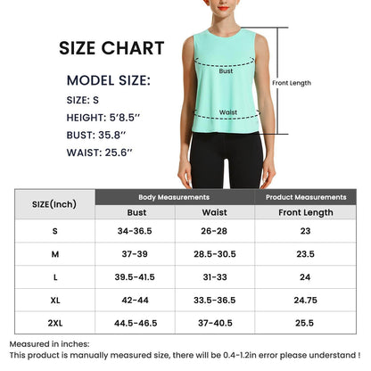 HODOSPORTS Womens Workout Tops Open Back Tank Tops Sleeveless Athletic Yoga Shirts Loose Fit in White Medium - zenfulharmony.com