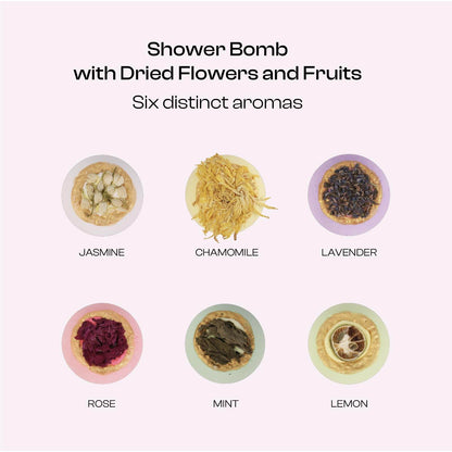 Bath Bombs Gift Sets- 6 Fizzies Luxury Large Size with Real Flowers and Natural Organic Essential Oil for Bubble SPA Bath, Self Care Gifts for Women, Mon, Daughter, Girlfriend,Pack of 6 (Multiple) - zenfulharmony.com