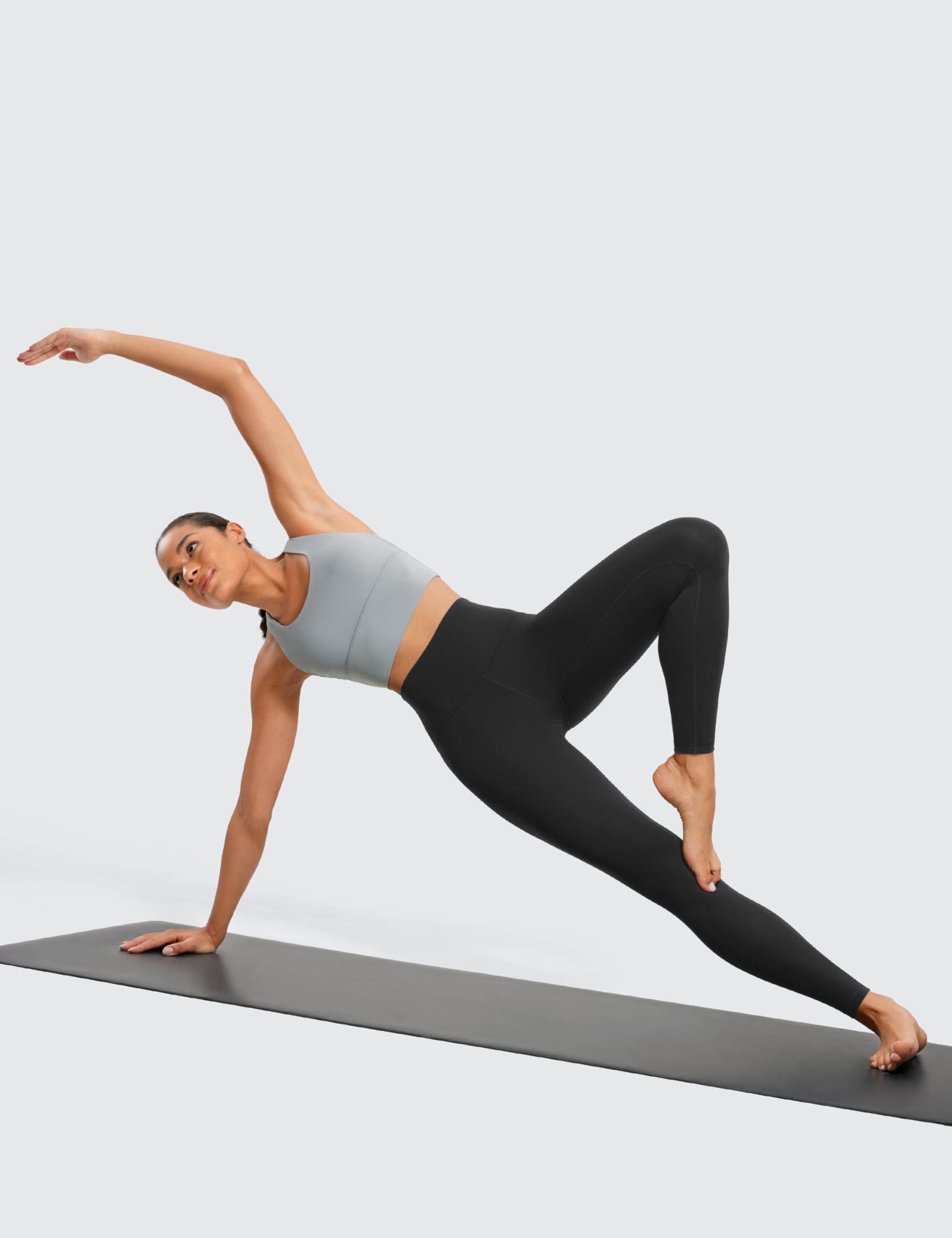 CRZ YOGA Butterluxe High Waisted Lounge Legging 28'' - Workout Leggings for Women Buttery Soft Yoga Pants Black Small - zenfulharmony.com