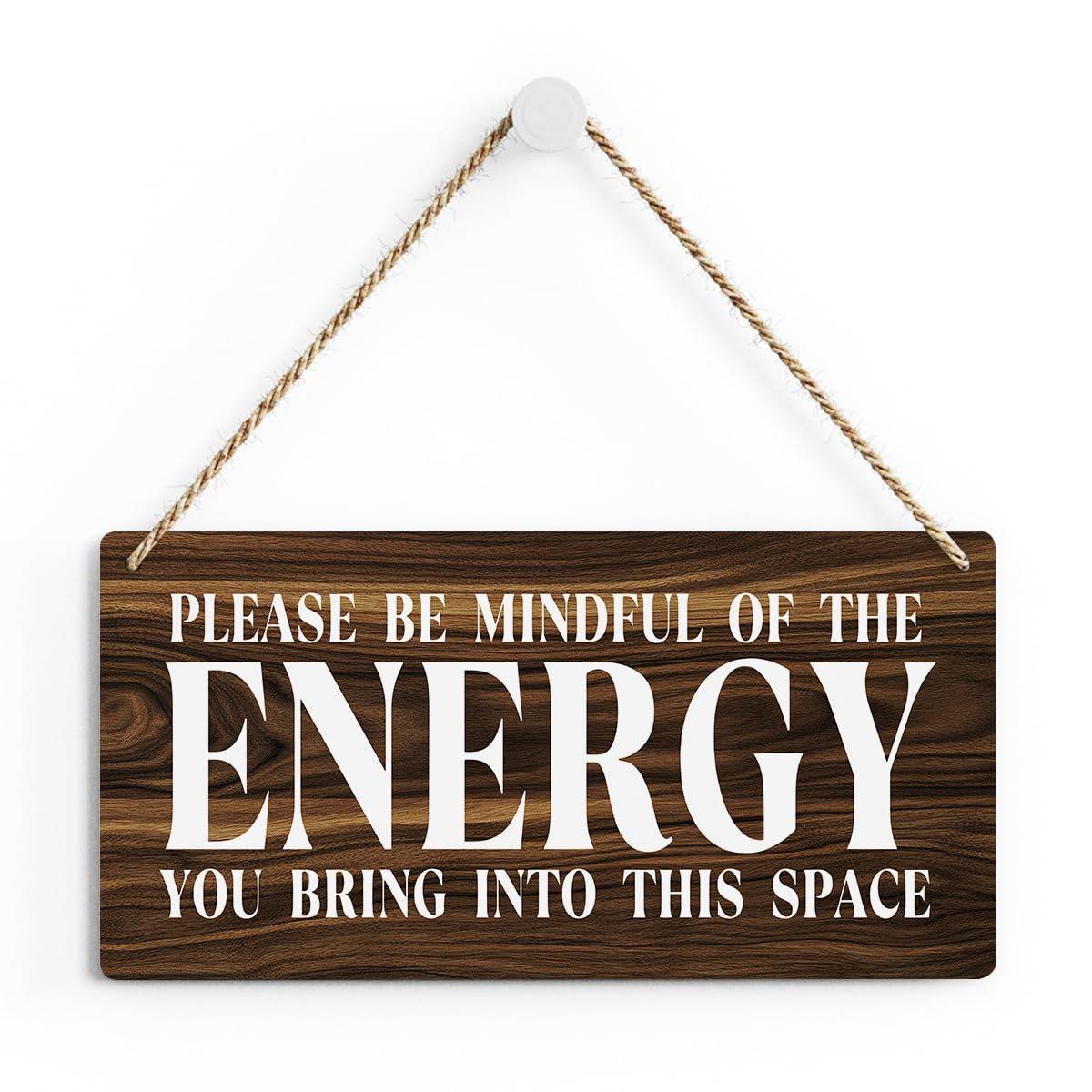 Inspirational Zen Wall Art, Positive Affirmations Wall Decor, Meditation Room Decor Spa Decor Spiritual Wall Art Decor Hanging Sign Wood Plaque Block for Home Office Bathroom Bedroom - zenfulharmony.com