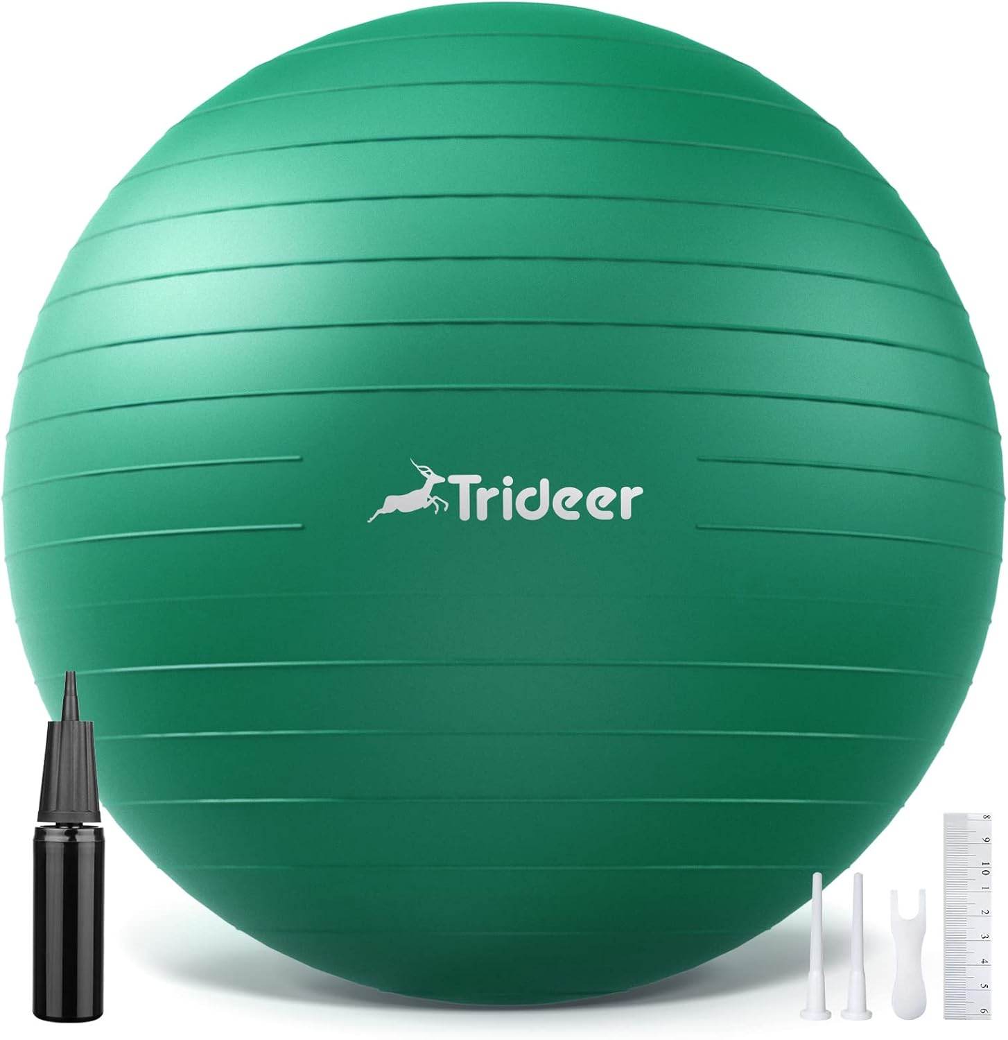 Trideer Exercise Ball for Physical Therapy & Workout - Swiss Ball for Core Strength & Balance - zenfulharmony.com