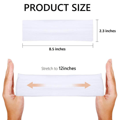 Headbands for Women 16 Pack Elastic Hair Bands for Women' Hair Non Slip Soft Cloth Fabric Headbands Women Hair Accessories, Black White Gray Women‘s Headband - zenfulharmony.com