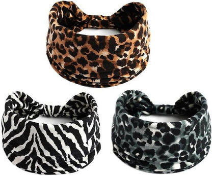 K-Elewon 3 Pack Women Wide Elastic Head Wrap Headband Sports yoga Hair Band - zenfulharmony.com