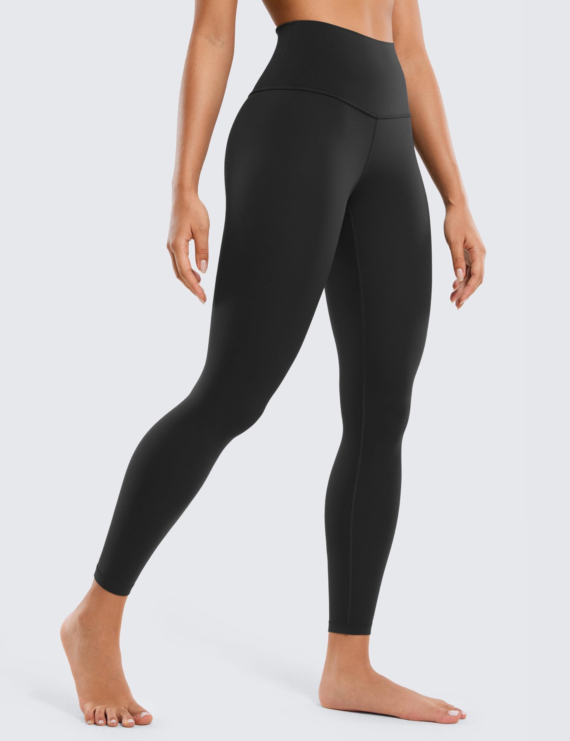 CRZ YOGA Butterluxe High Waisted Lounge Legging 25" - Workout Leggings for Women Buttery Soft Yoga Pants Black Medium - zenfulharmony.com