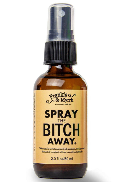 Frankie & Myrrh Spray The B Away | Bergamot, Lavender, Geranium, Frankincense Essential Oil Light Perfume | Aromatherapy for Irritability, Relaxation and Emotional Balance | Room/Linen Spray - zenfulharmony.com