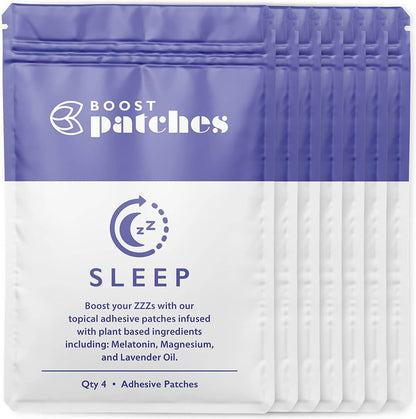 Boost Patches Herbal And Nutritional Sleep Supplements 28 Count (Pack of 7) - zenfulharmony.com