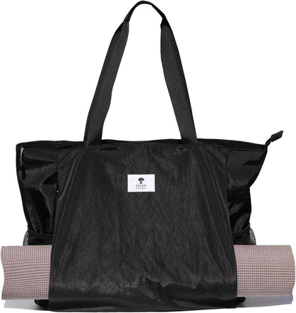 ESVAN Yoga Mat Bag Yoga Tote Carrier Shoulder Bag Carryall Tote for Office,Yoga,Pilates,Travel,Beach and Gym - zenfulharmony.com